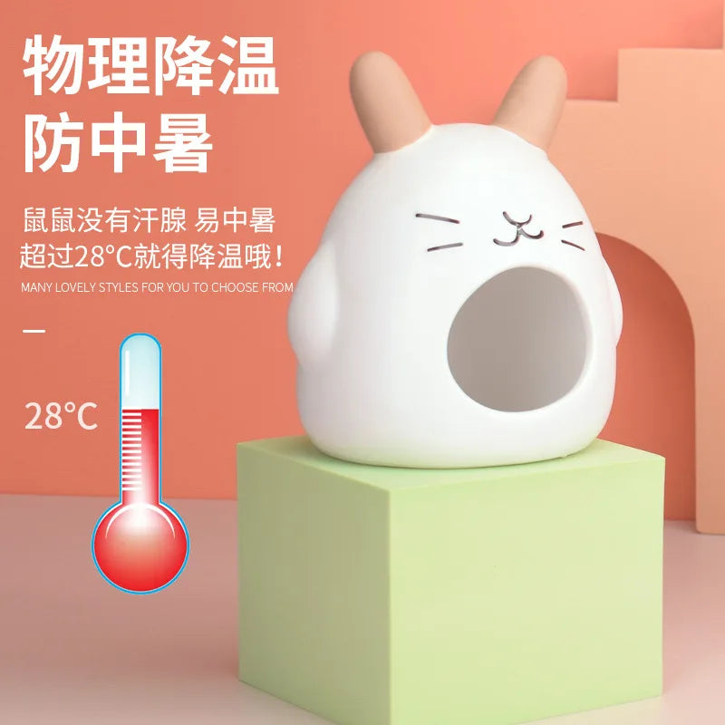Ceramic Cool Haven for Hamsters